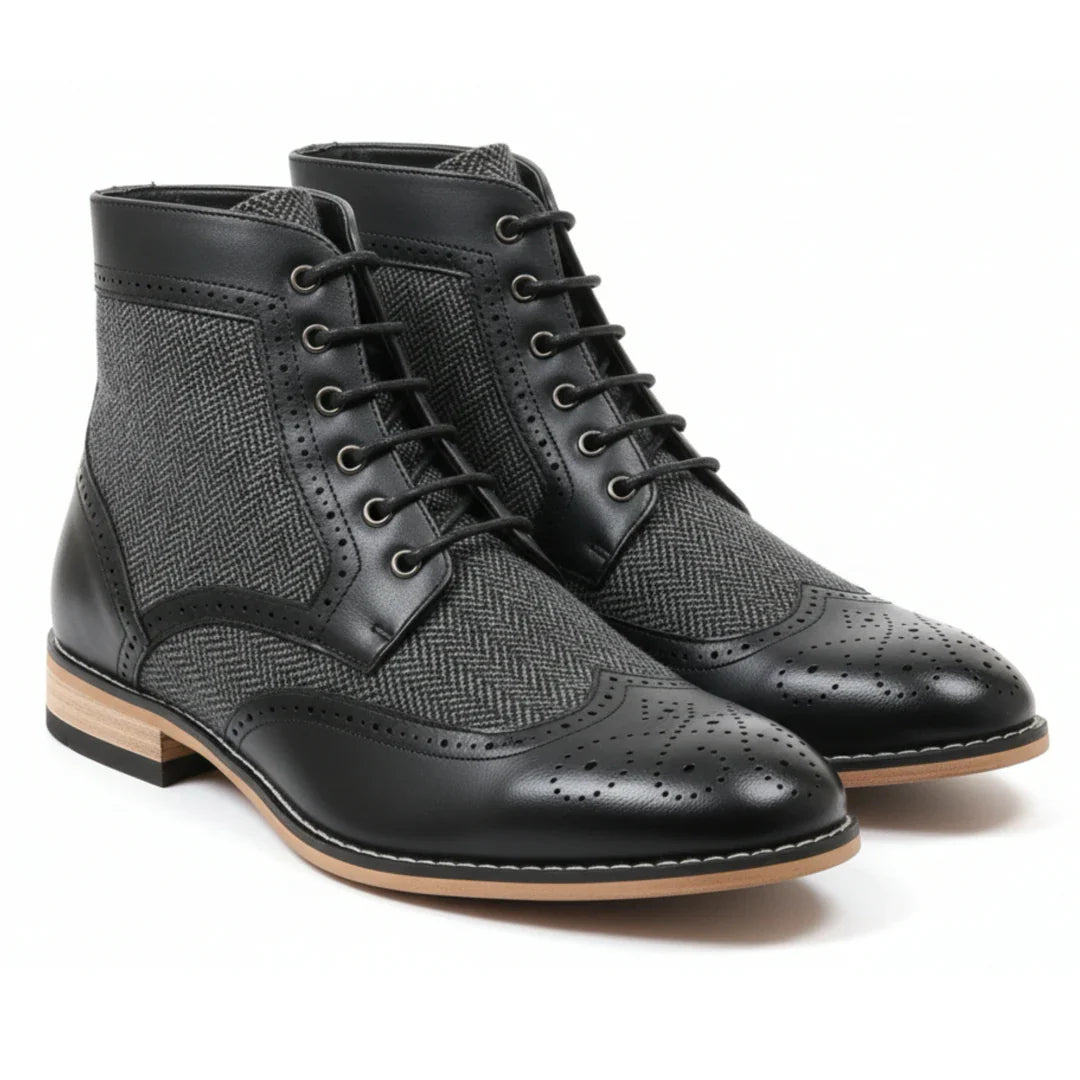 Black Boots for Men | Happy Gentleman Black Boots for Men | Happy Gentleman