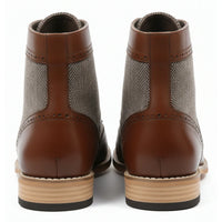 Men’s Wingtip Brogue Ankle Boots