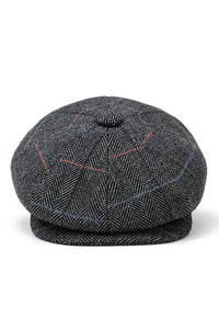 Mens 8-Panel Newsboy Cap