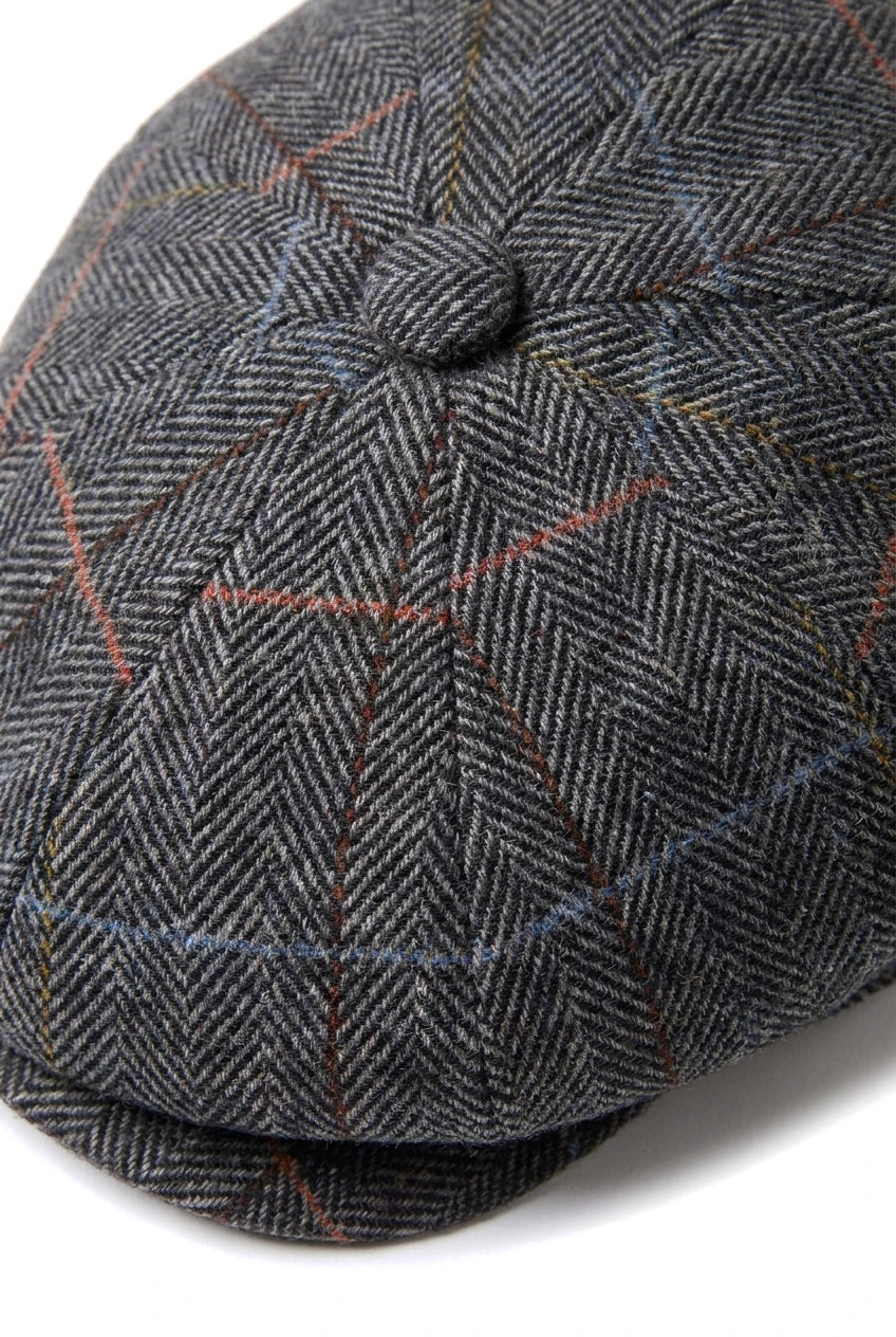 Mens Newsboy 8 Panel Hat