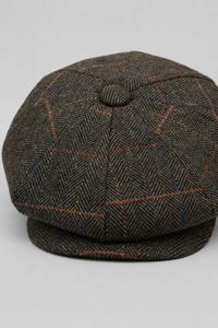 Mens 8-Panel Newsboy Cap