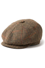 Mens Newsboy 8 Panel Hat