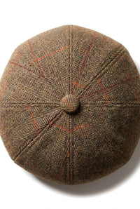 Mens Newsboy 8 Panel Hat