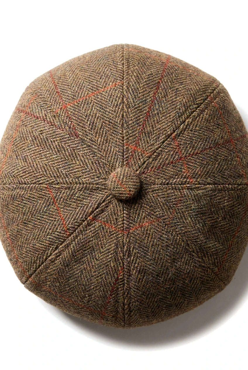 Mens Newsboy 8 Panel Hat