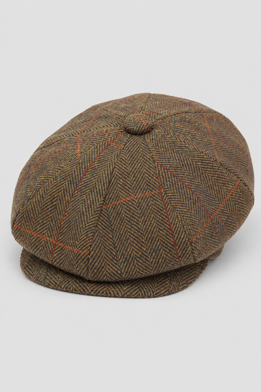 Mens 8-Panel Newsboy Cap