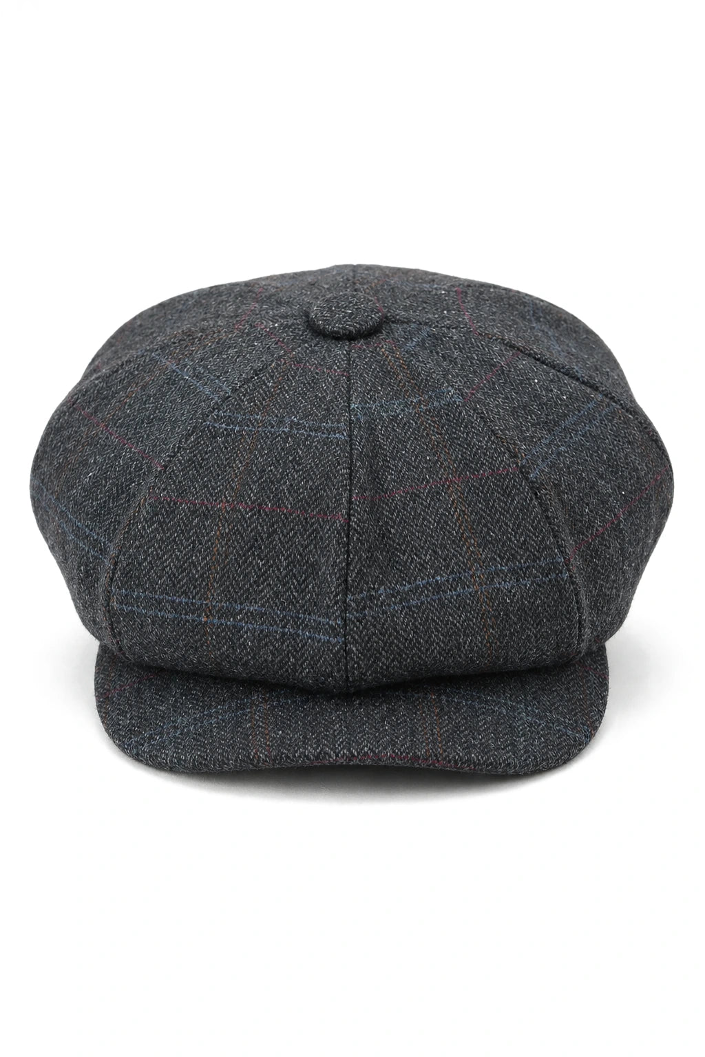 Men's 8 Panel Razor Baker Boy Hat Wool Tweed Blinders Newsboy Flat Cap