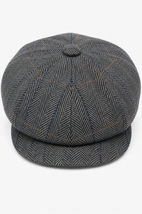 Mens 8 Panel Shelby Newsboy Cap -  Cavani Albert