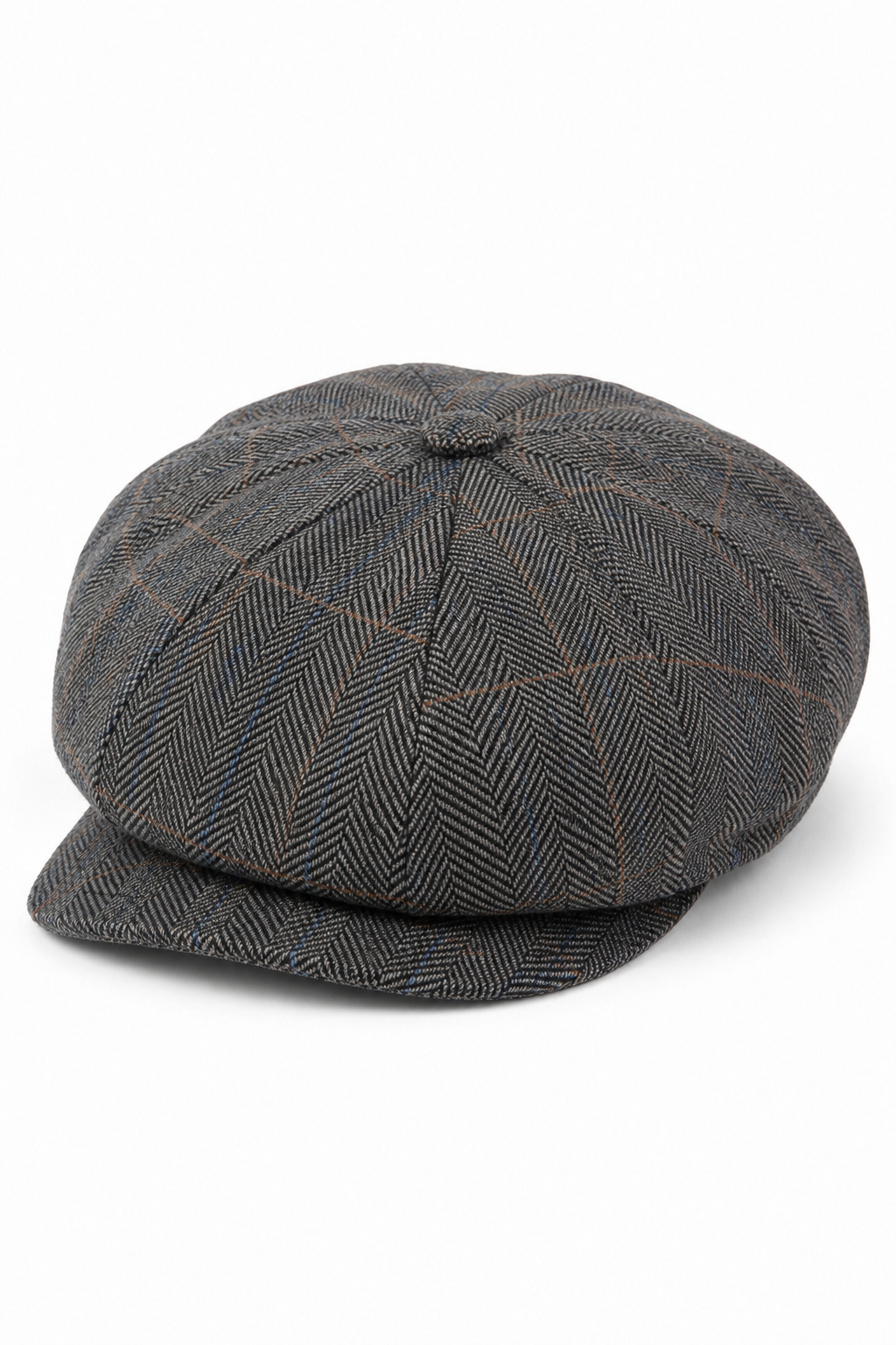 Mens 8 Panel Shelby Newsboy Cap -  Cavani Albert