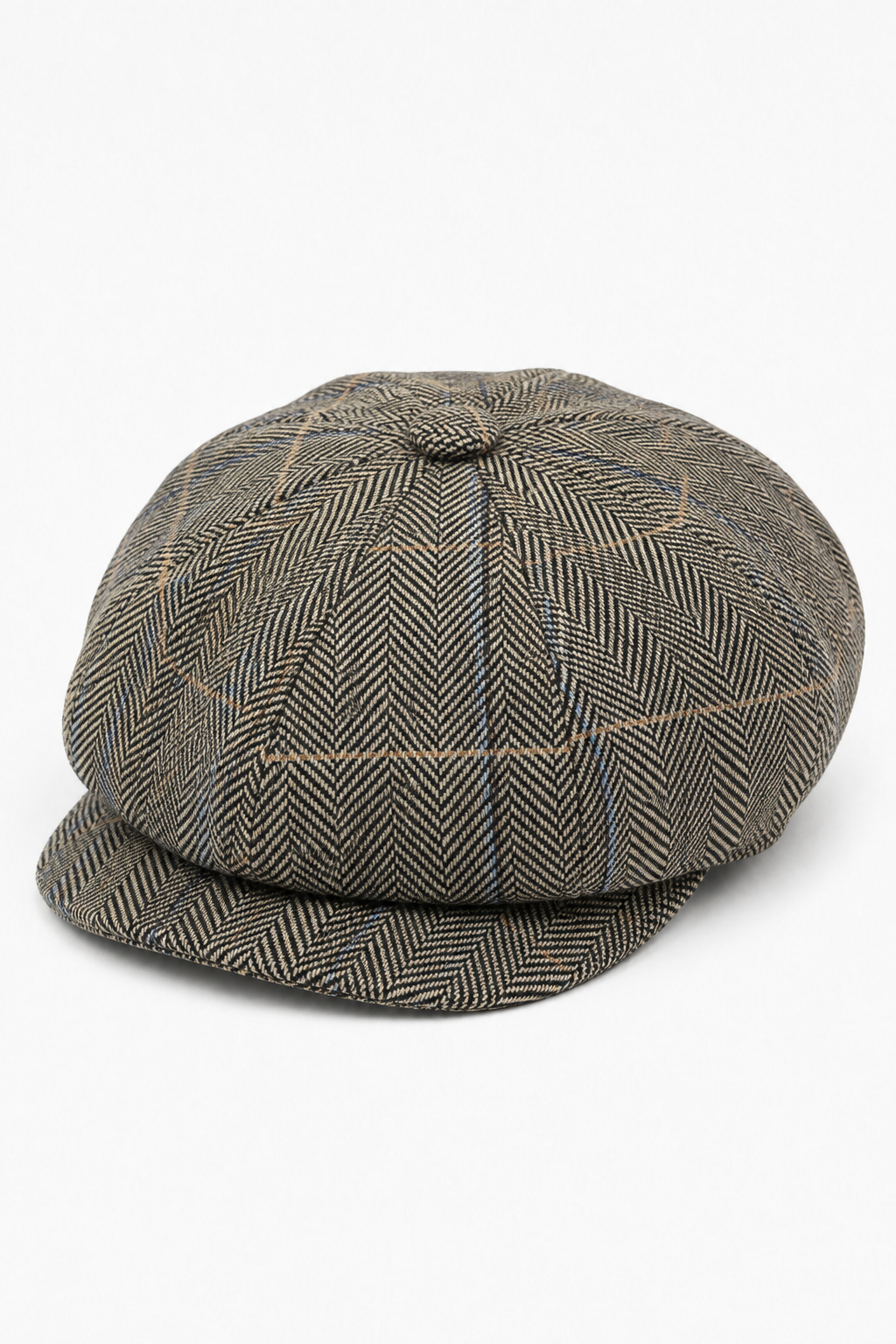 Mens 8 Panel Shelby Newsboy Cap -  Cavani Albert