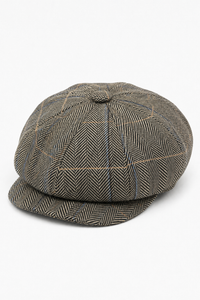 Mens 8 Panel Shelby Newsboy Cap -  Cavani Albert