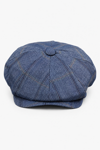 Men's 8 Panel Shelby NewsboyTweed Flat Cap - Cavani Connall