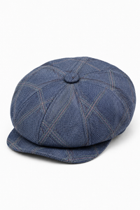 Men's 8 Panel Shelby NewsboyTweed Flat Cap - Cavani Connall