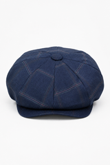 Men's 8 Panel Shelby NewsboyTweed Flat Cap - Cavani Connall