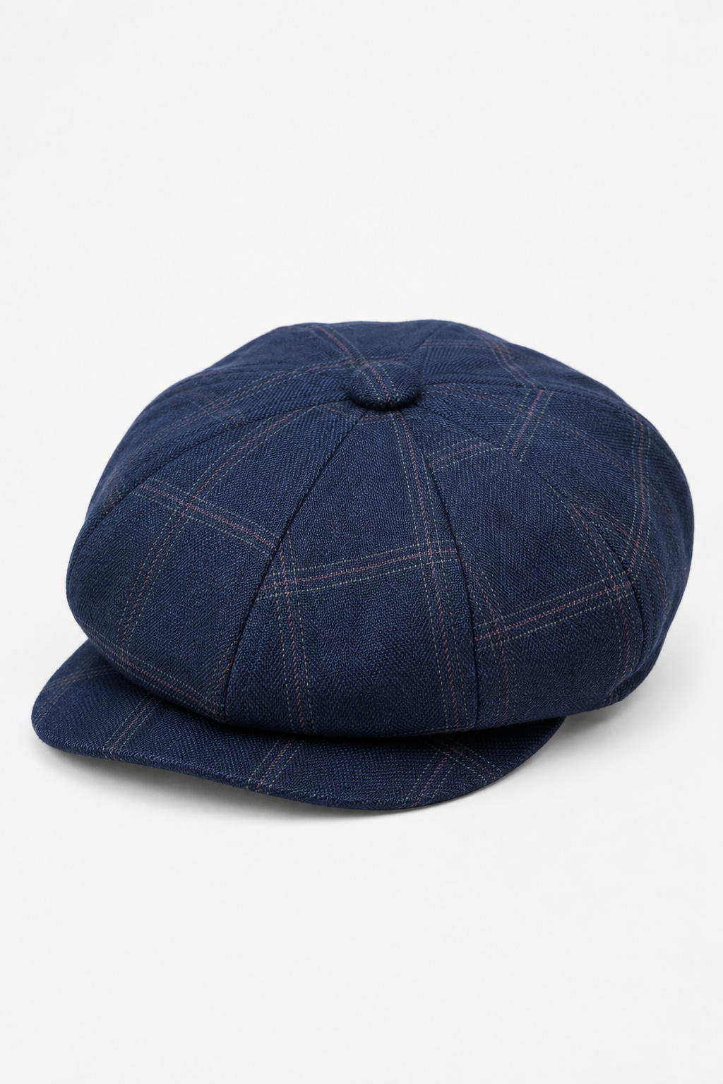 Men's 8 Panel Shelby NewsboyTweed Flat Cap - Cavani Connall