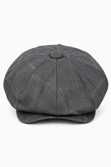 Men's 8 Panel Shelby NewsboyTweed Flat Cap - Cavani Connall