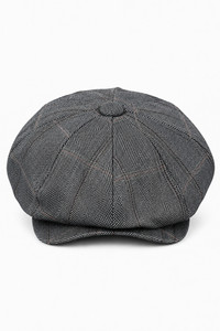 Men's 8 Panel Shelby NewsboyTweed Flat Cap - Cavani Connall