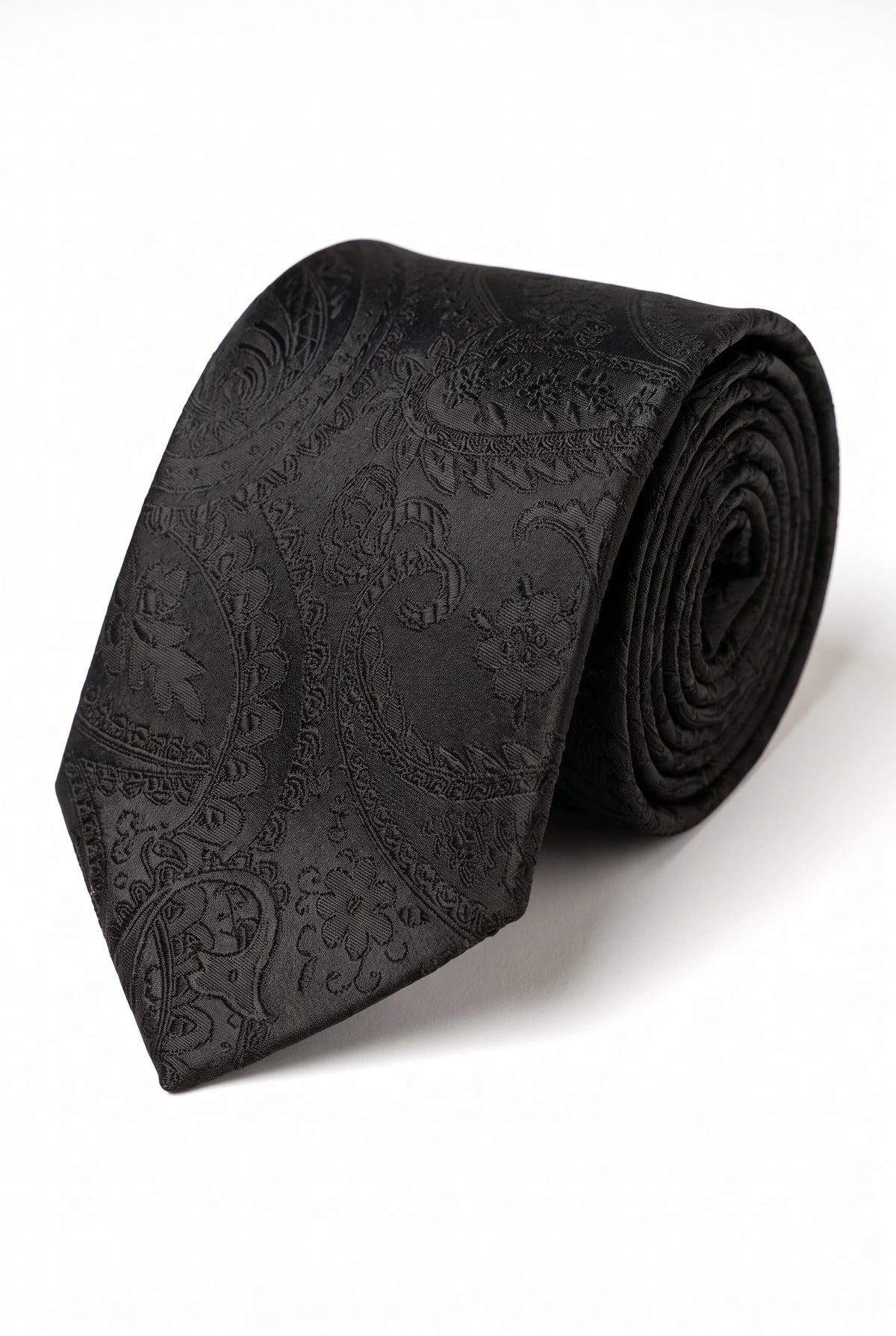 Men’s Black Paisley Tie Gift Set