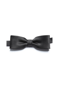 Men’s Black Satin Slim Business Bow Tie