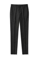 Parker - Men's Plain Black Trousers