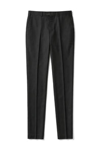 Parker - Men's Plain Black Trousers