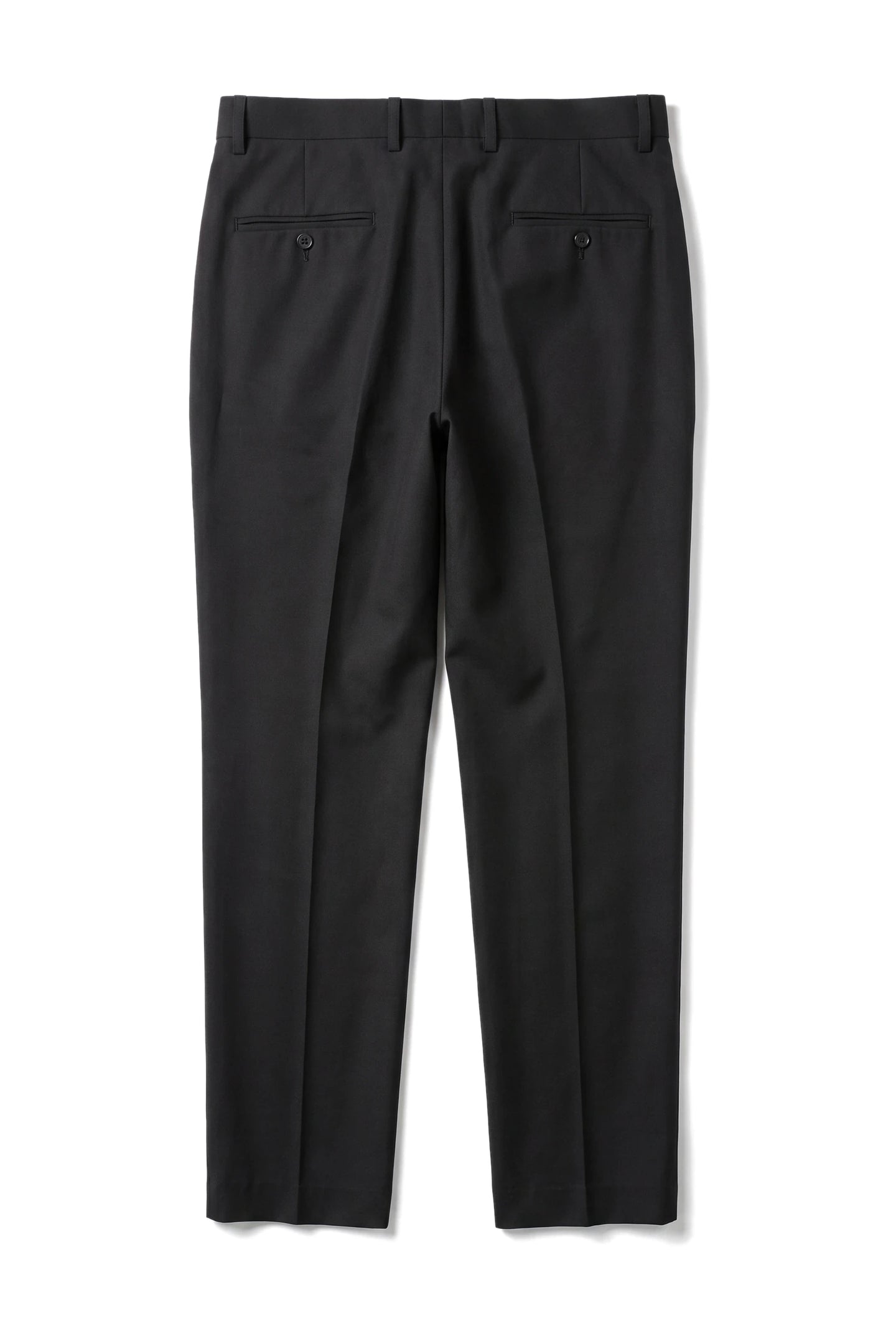 Parker - Men's Plain Black Trousers