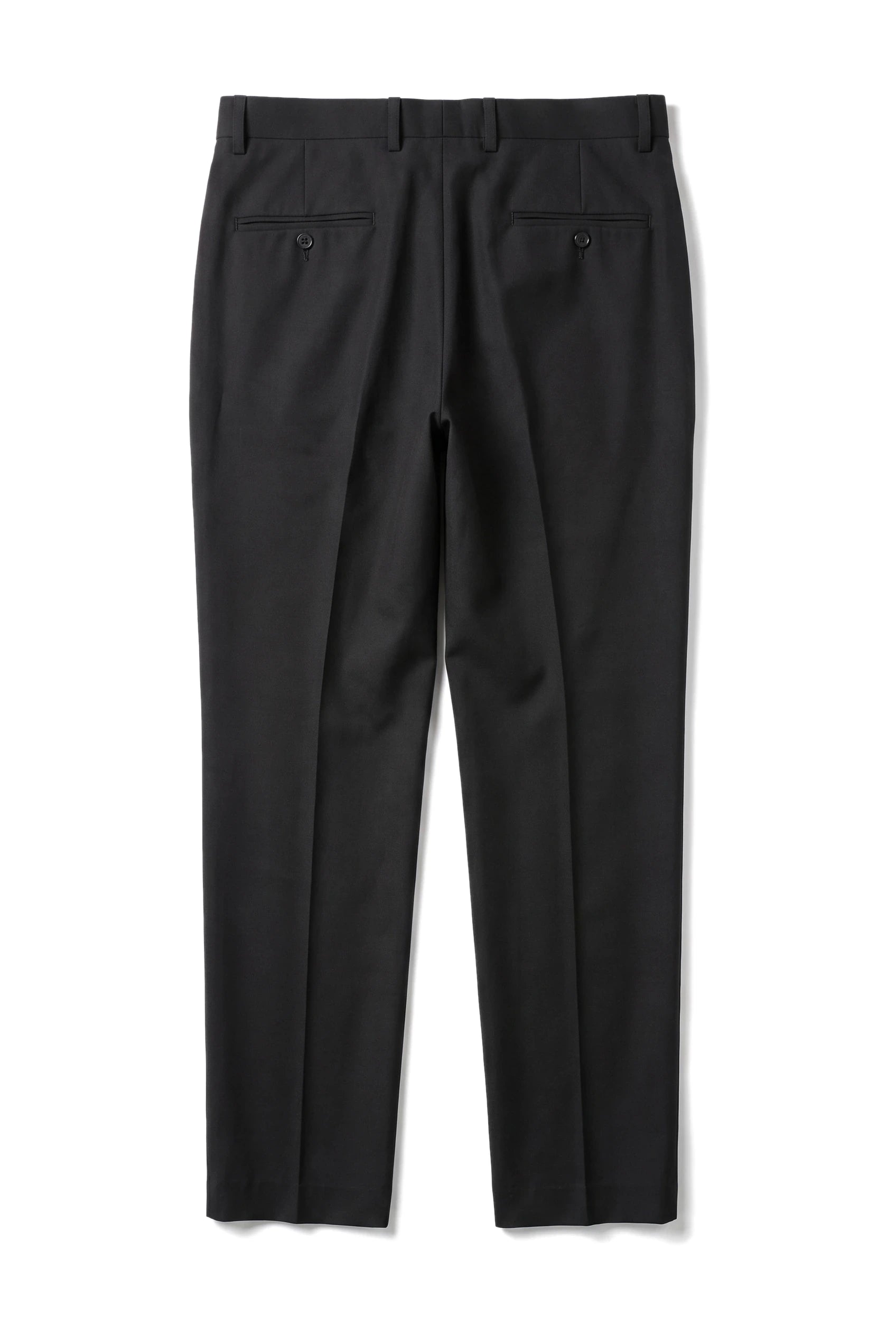 Parker - Men's Plain Black Trousers