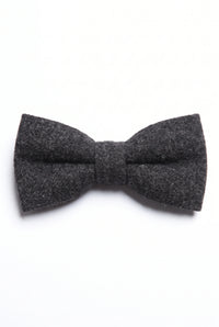 Men’s Black Tweed Bow Tie