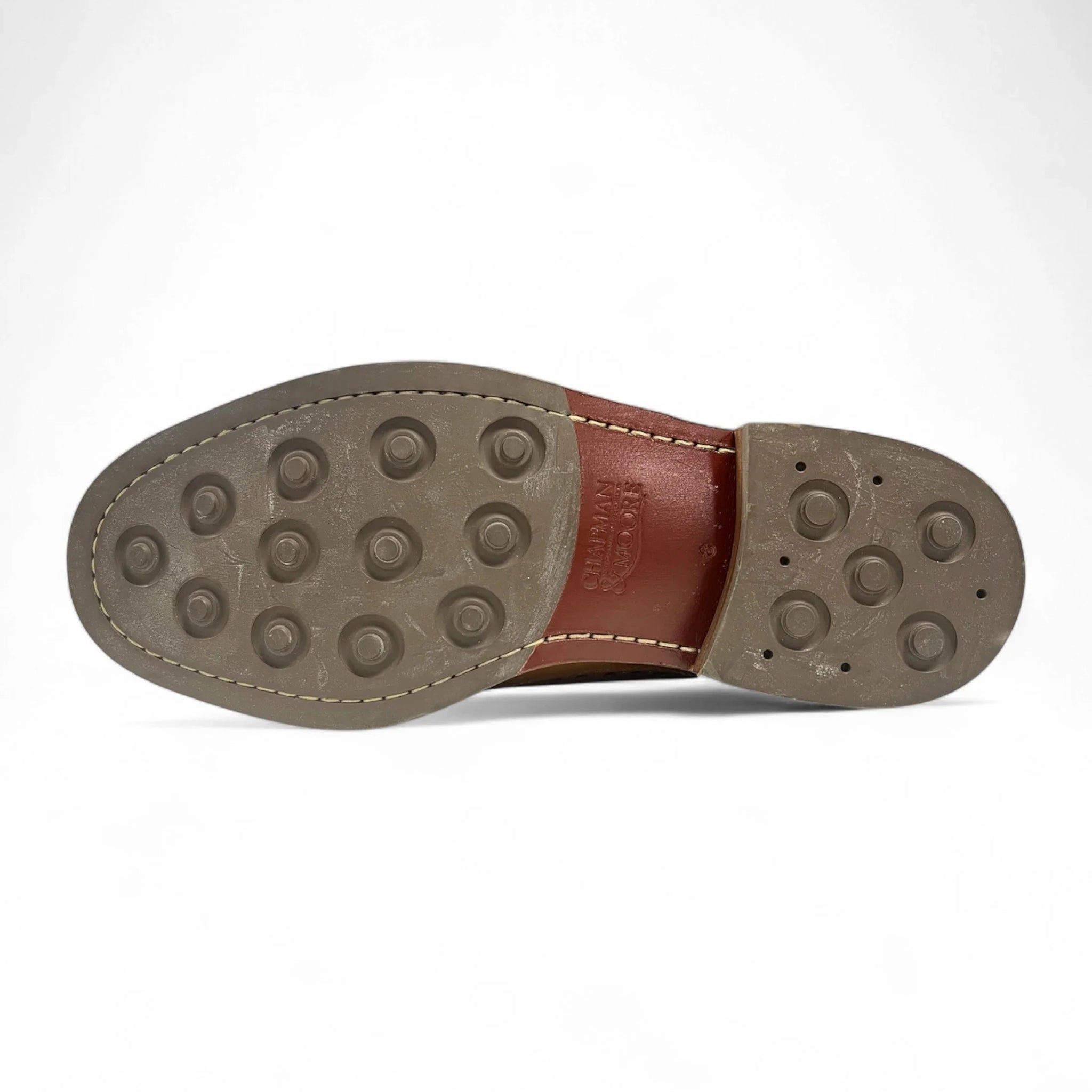 Men's Brown Suede Leather Brogues Shoes