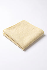 Men’s Champagne Tweed Wool Blend Pocket Square