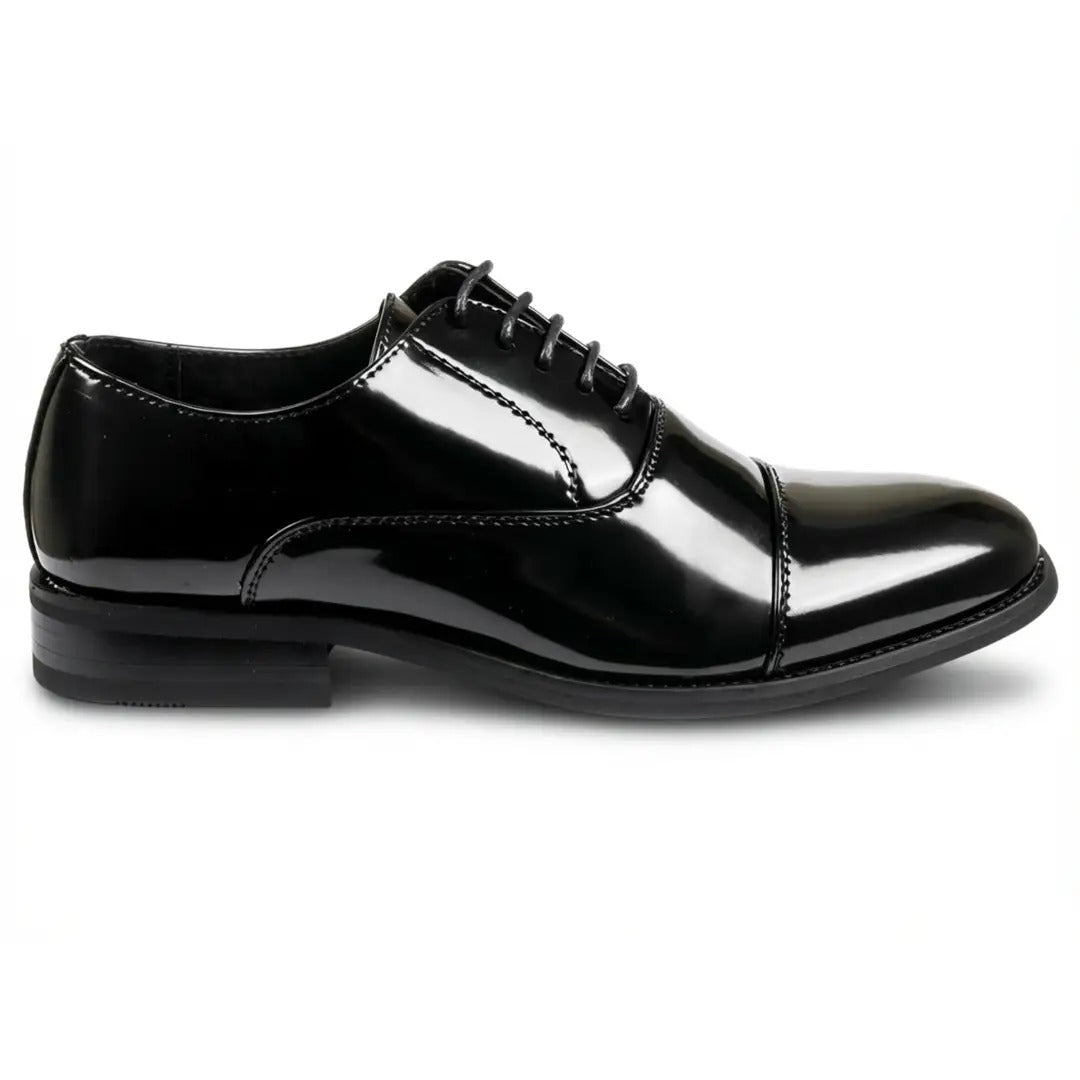 Men's Classic Cap-Toe Oxford Lace-Up Shoes