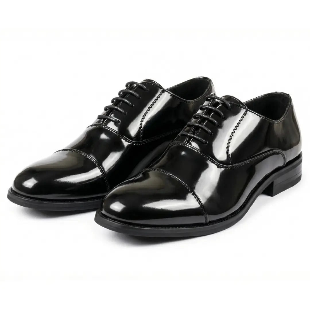 Men's Classic Cap-Toe Oxford Lace-Up Shoes