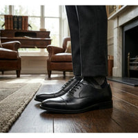 Men's Classic Cap-Toe Oxford Lace-Up Shoes