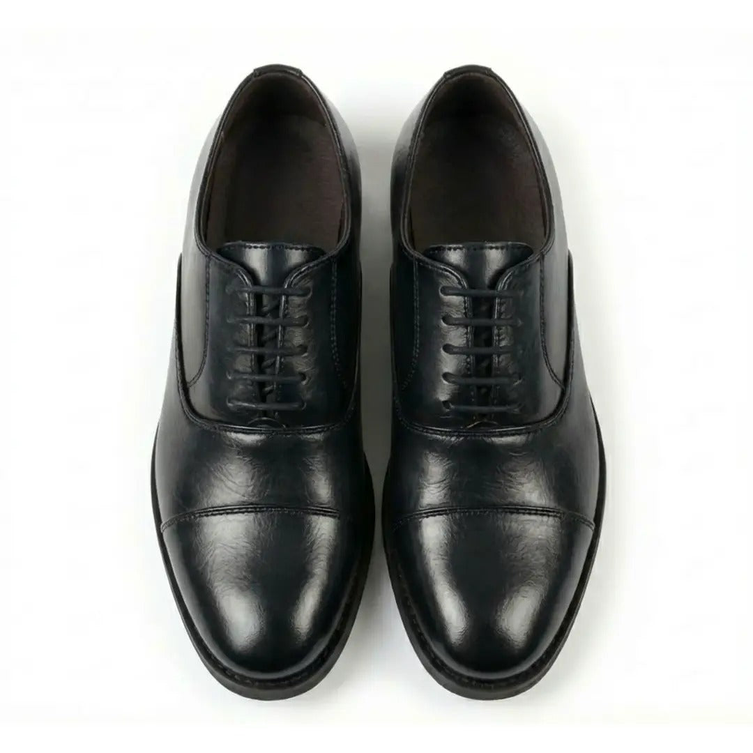 Men's Classic Cap-Toe Oxford Lace-Up Shoes