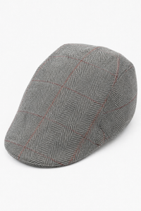 Mens Classic Flat Cap - Marc Darcy Deon