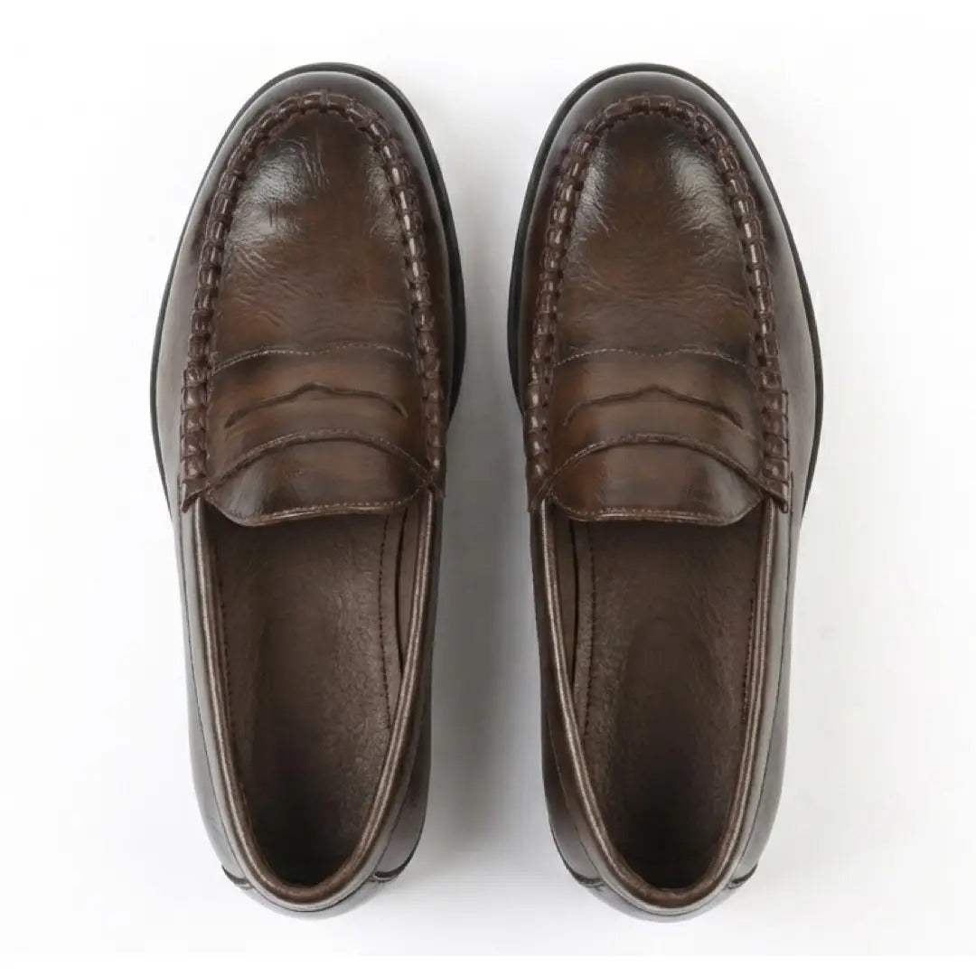 Men's Classic Penny PU Leather Loafers