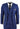 Mens Dark Blue Check Suit