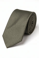 Men’s Dark Green Slim Tie