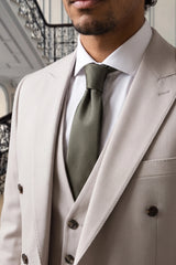 Men’s Dark Green Slim Tie