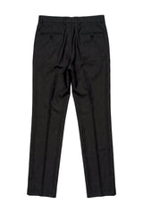 Charles - Men's Charcoal Trousers