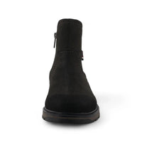 Men's Dark Grey Water-Resistant Chelsea Ankle Boots