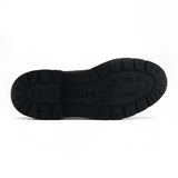 Men's Dark Grey Water-Resistant Chelsea Ankle Boots