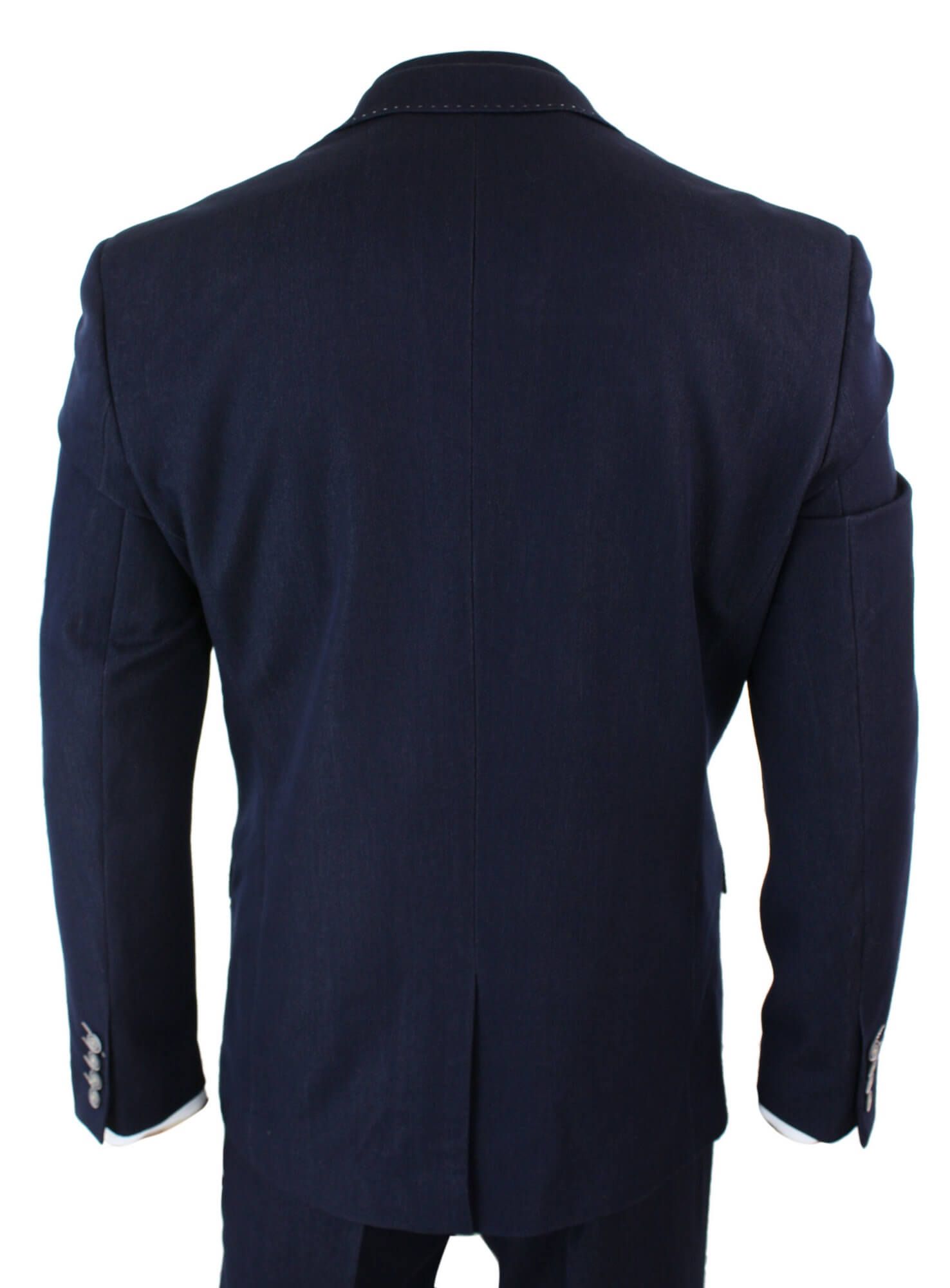 Mens Denim-Blue 3 Piece Suit: Buy Online Mens Denim-Blue 3 Piece Suit: Buy Online