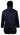Mens Denim Overcoat Hooded Jeans Jacket Fleece Lined 3/4 Trench Duffle