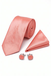 Men’s Dusty Pink Tie Set