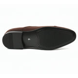 Men's Faux Suede Lace-Up Oxford Shoes