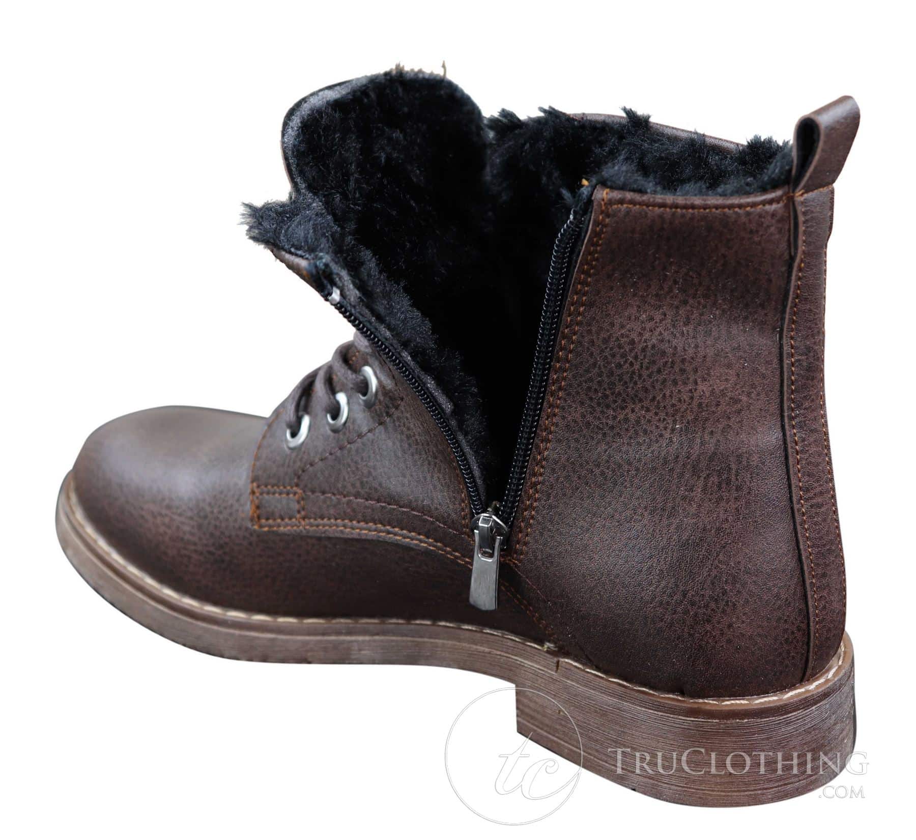 Mens Fleece Lined Winter Boots: Buy Online - Happy Gentleman
