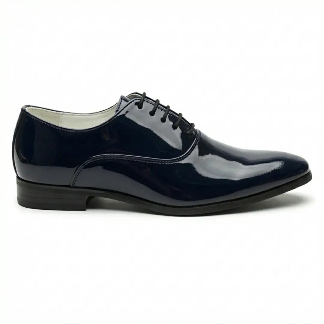Men's Formal Patent PU Leather Oxford Shoes