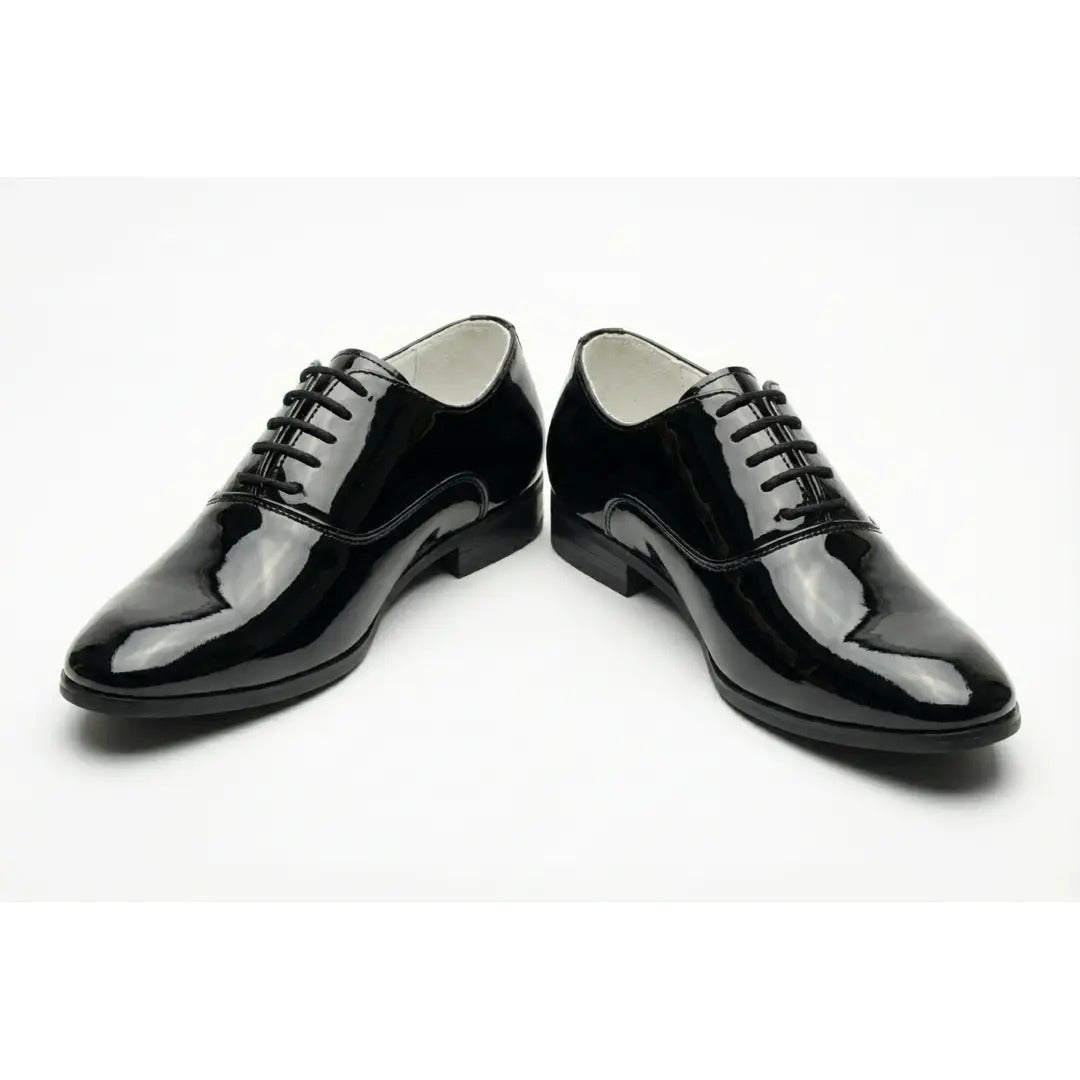 Men's Formal Patent PU Leather Oxford Shoes
