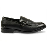 Men's Fringe Monk Strap Slip-On Loafers