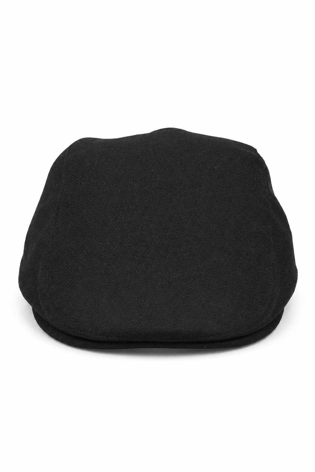 Mens Grandad Baker Flat Black Cap 8 Panel Tweed Vintage Classic Smart Casual 1920s